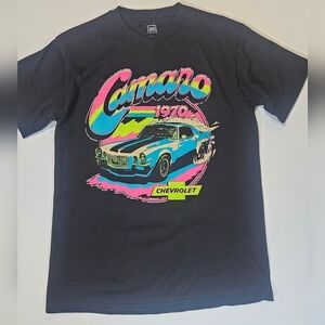 Camaro 1970s Graphic Tee - Black